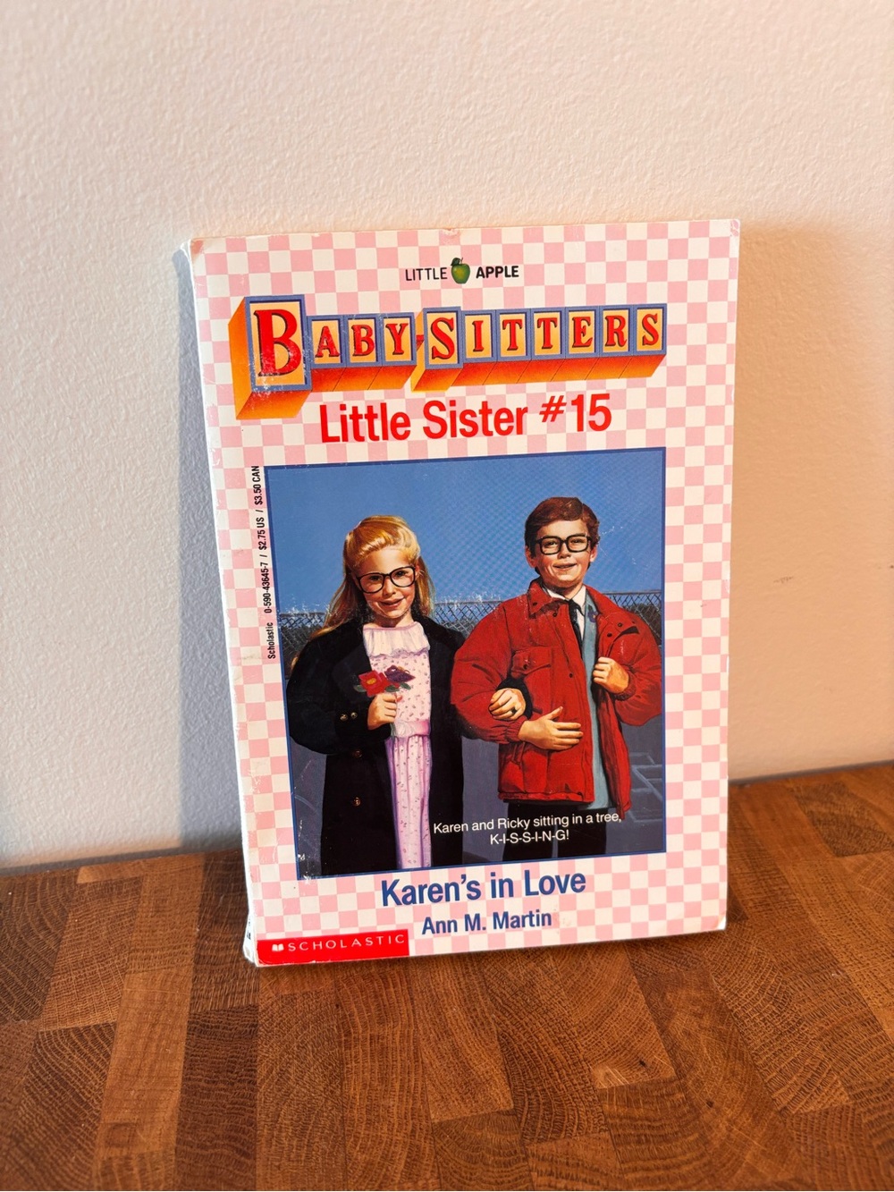 Baby-Sitters Little Sister #15 "Karen's in Love" Vintage Chapter Book GUC